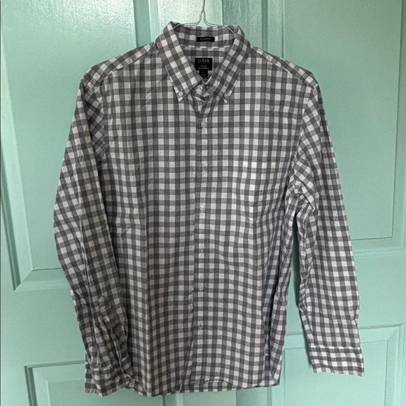 NWT J.Crew Factory Classic flex casual button-down shirt - Picture 3 of 7